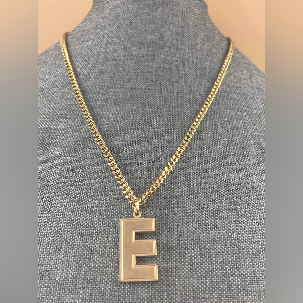 Initial Necklace for Women Girls, Gold Letter Charm Chain Necklaces for Mother